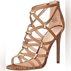 Carlos Santana - size 6.5 - strappy sandals heel
